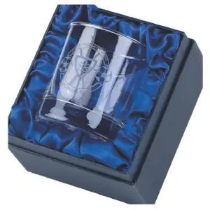 Single Spirit Glass In Presentation Case