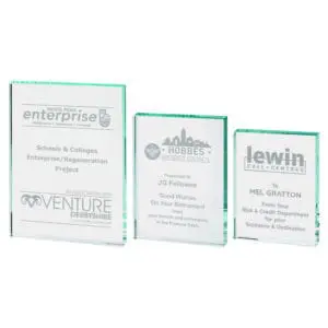Crystal Block Award - Large