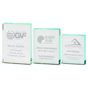 Crystal Block Award - Small