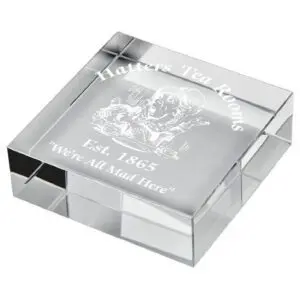 Crystal Block Paperweight