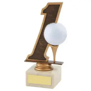 Hole In One Golf Trophy (Ball Not Included)
