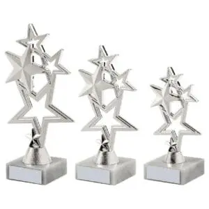 Silver Stars Achievement Trophy