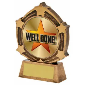Resin "Well Done" Award