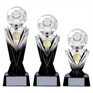 2 Tone Silver/Black Avastar Football