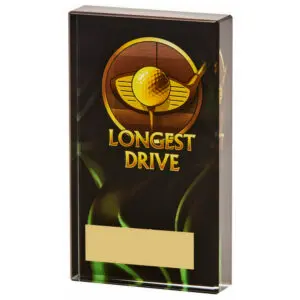 "Longest Drive" Golf Glass Award