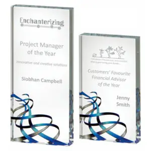 Blue Ribbon Glass Block