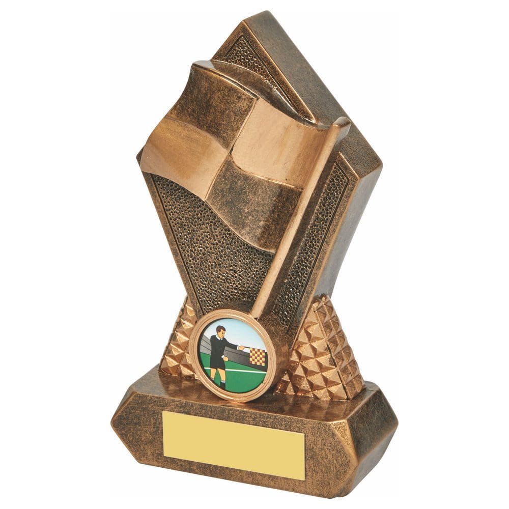 Goalkeeper Star Trophy Award 90mm Antique Gold Resin - Trophy Showroom -Buy Trophies & Medals Online