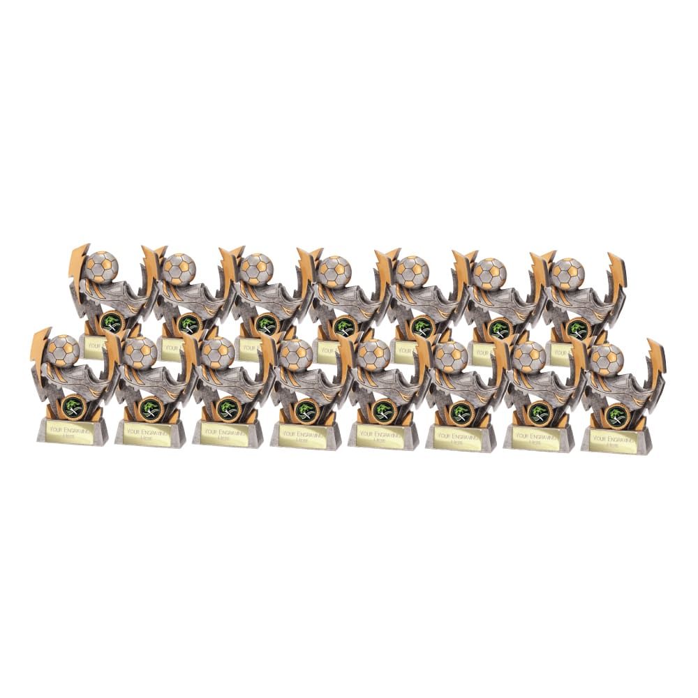 Squad Pack 3 Flashbolt Football 140mm